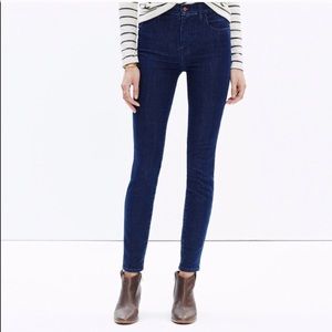 Madewell 10” high riser jeans
